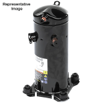 Scroll Compressor, 208/230, 1-Phase, 24.4 RLA
