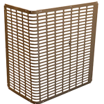 Coil Guard Panel, B-Base, 22", Champagne