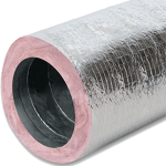 KM Insulated Flex-Vent, 8"x25' Silver Jack R8 Bag